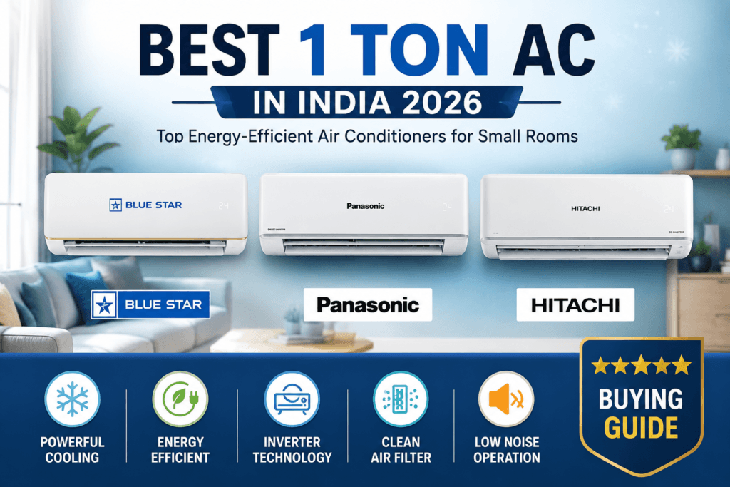 Best 1 Ton AC in India 2026