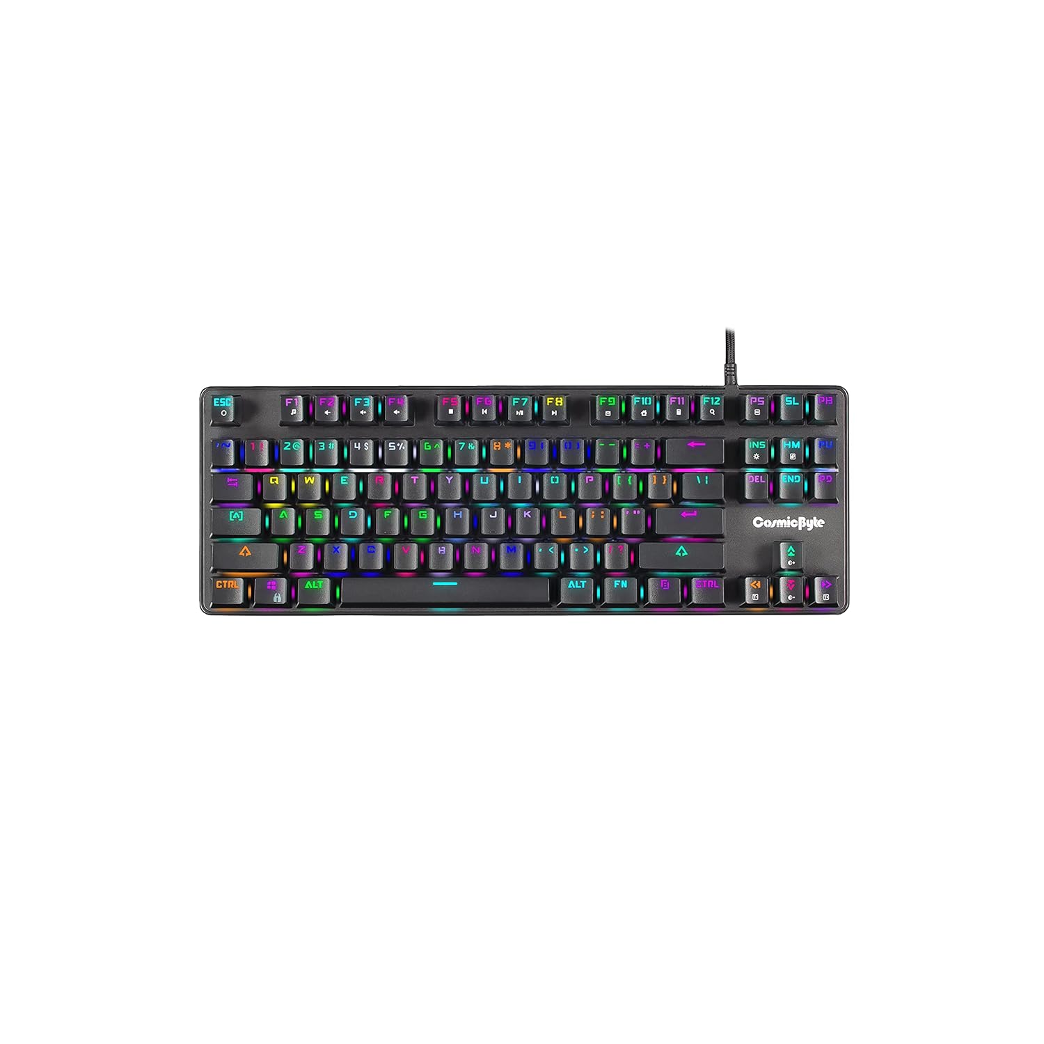 Cosmic Byte Firefly TKL hot swap mechanical keyboard India