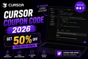 Cursor coupon code 2026 — 50% off first month referral link for Pro, Pro+ and Ultra
