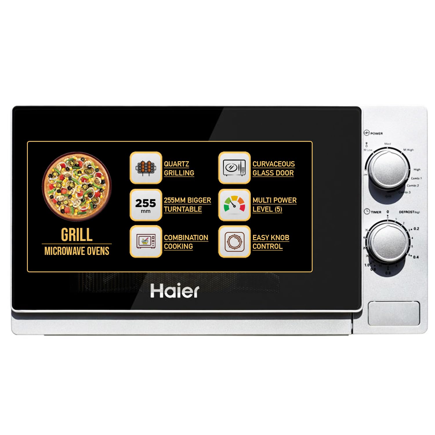 Haier HIL2002GSPB 20L grill microwave under 10000 India