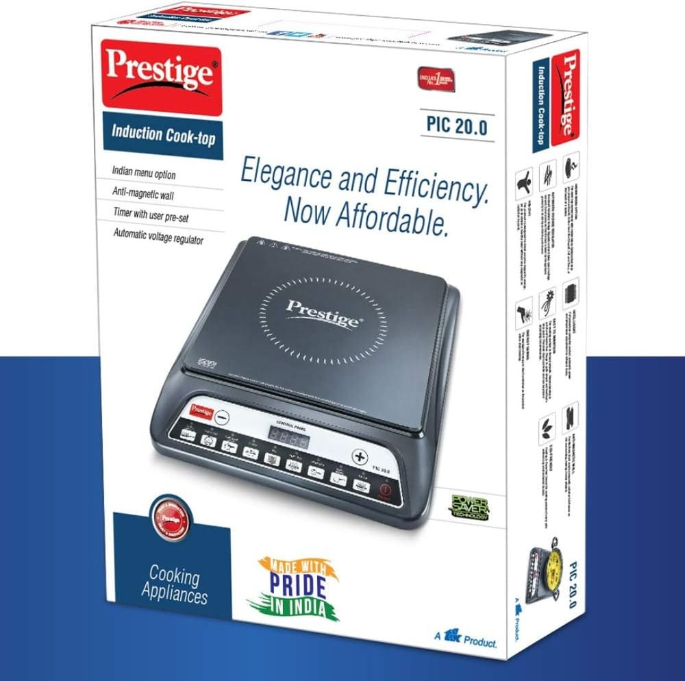 Prestige PIC 20 — best induction cooktop under 3000 India