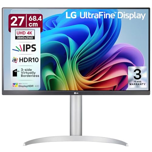 LG 27UP650K-W — best 27 inch 4K monitor India