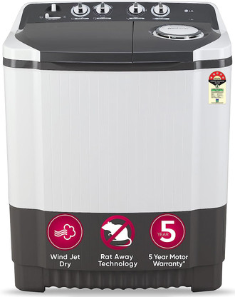 LG P7020NGAZ 7 kg semi automatic — best washing machine under 15000 India