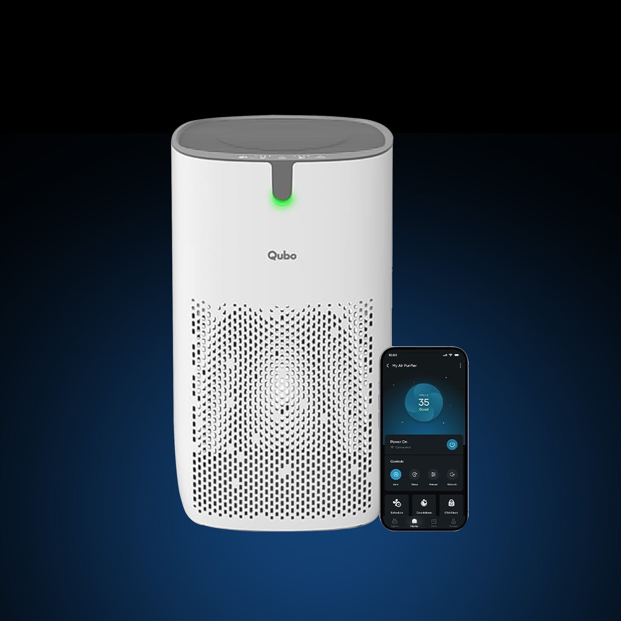 Qubo Q400 True HEPA H13 — best air purifier for home 400 sq ft