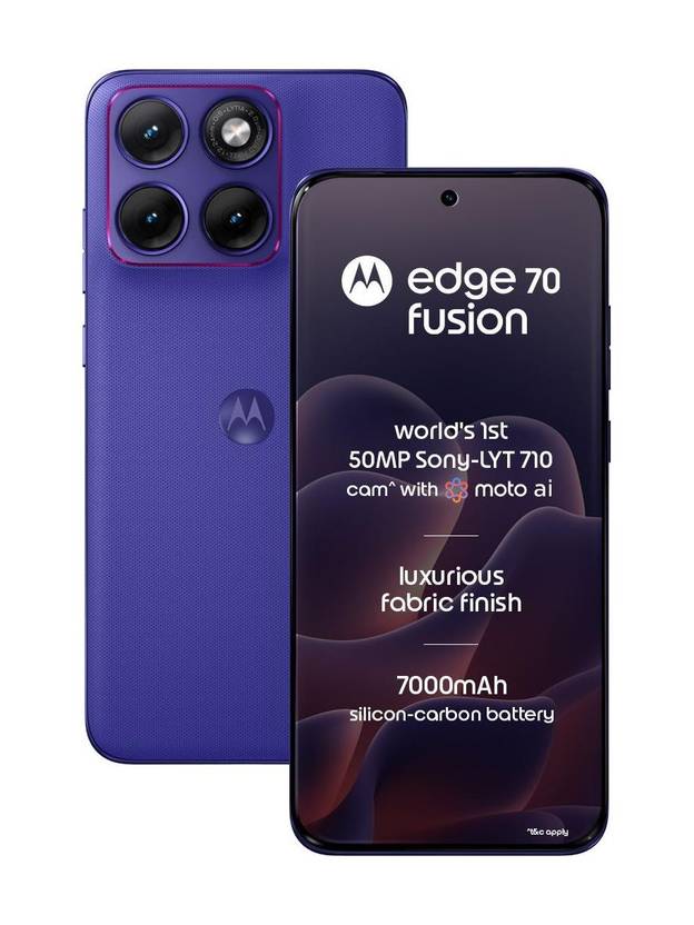 Motorola Edge 70 Fusion Orient Blue — Flipkart Big Billion Days offers